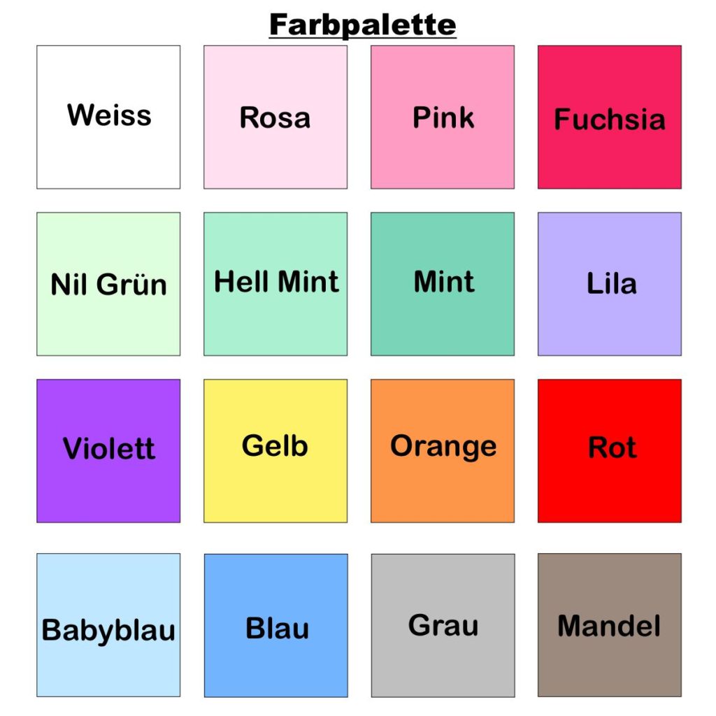 ᐅ farbpalette mit namen – farbcode tabelle – Meme.mykin